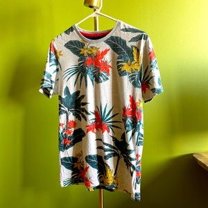 Ted Baker small t-shirt, blue gray (ted baker size 2).